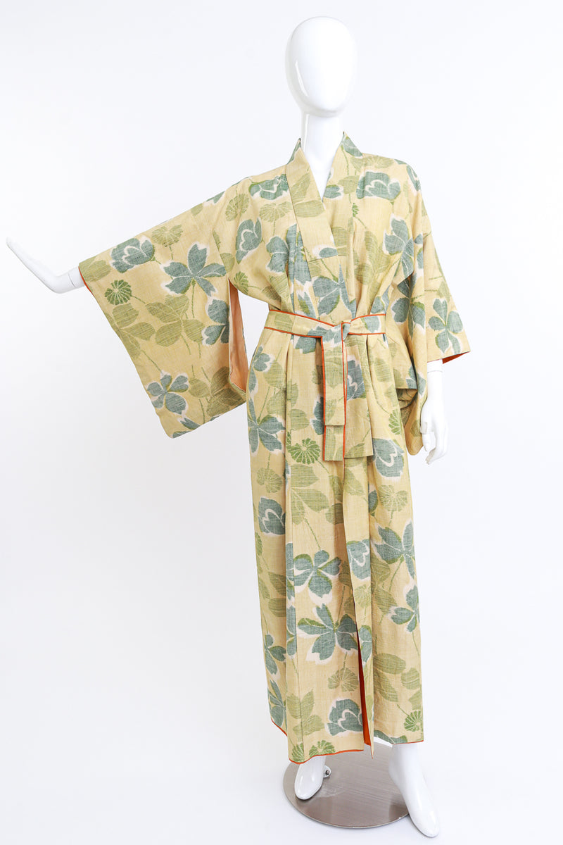 Vintage Seven Grasses Of Fall  Kimono on mannequin @RECESS LA