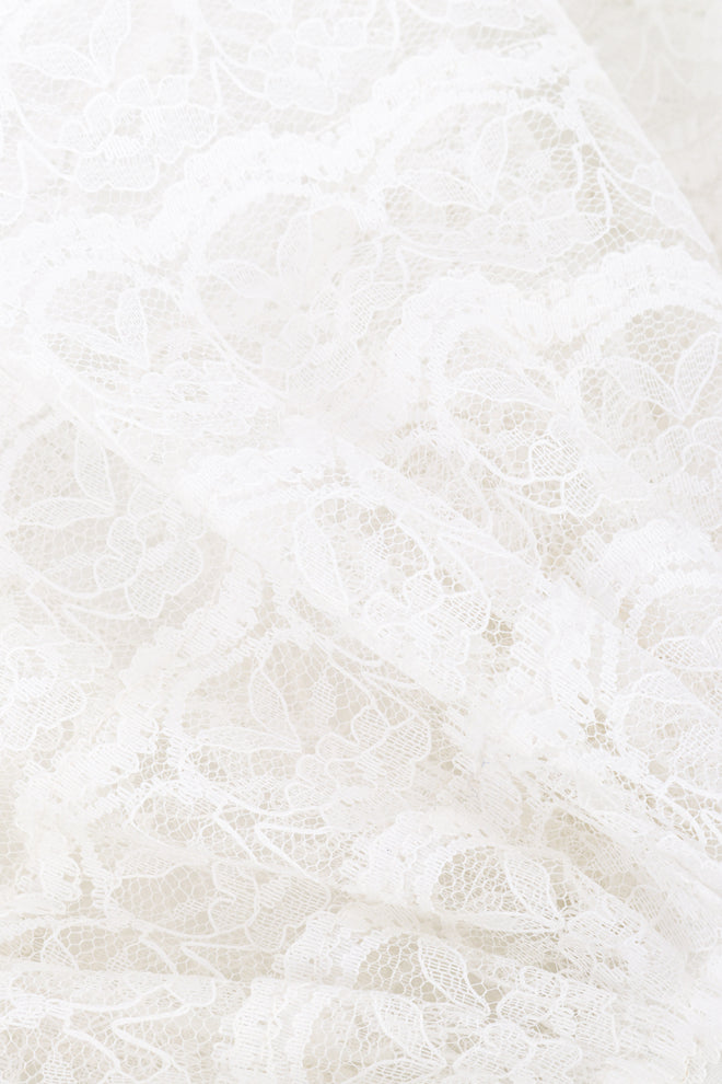 Vintage Porcelain Mexican Pintuck Wedding Dress fabric @RECESS LA