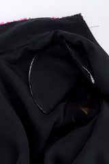 Vintage Abstract Beaded Top Gown shoulder pad @recess la
