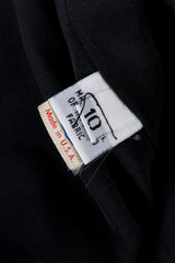 Vintage Abstract Beaded Top Gown size tag @recess la