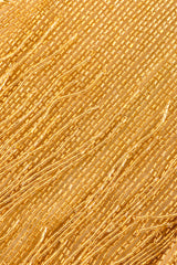 Vintage Ben Reig Bead Fringe Skater Dress beadwork closeup @recess la