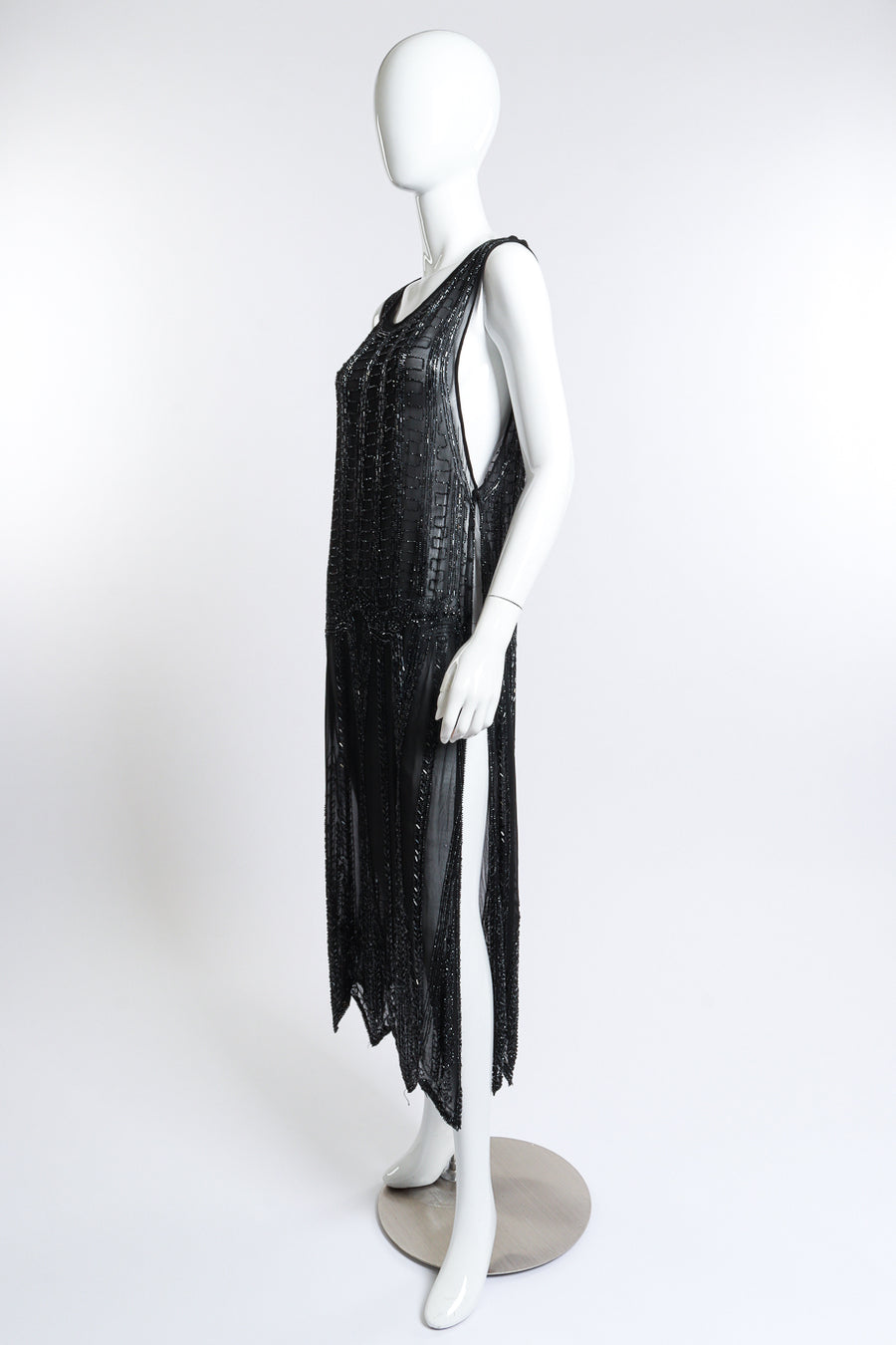 Vintage 1920s Beaded Flapper Dress Recess Vintage 1920s Beaded Flapper Dress Recess