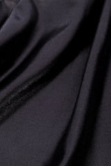 Vivienne Westwood Draped Metallic Jersey Dress fabric closeup @recess la