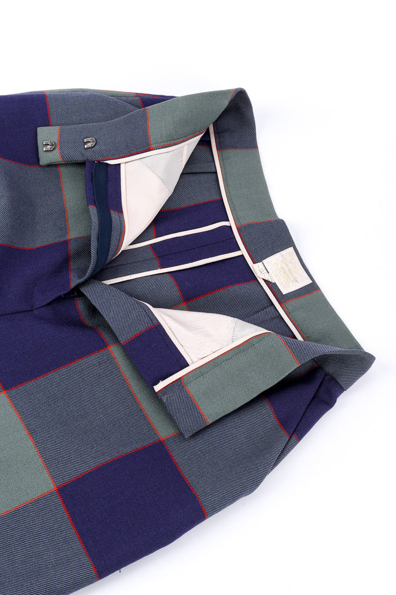 Wool suit by Vivienne Westwood pants zipper @recessla