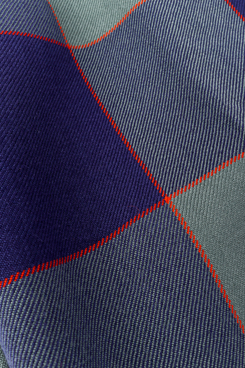 Wool suit by Vivienne Westwood fabric close @recessla