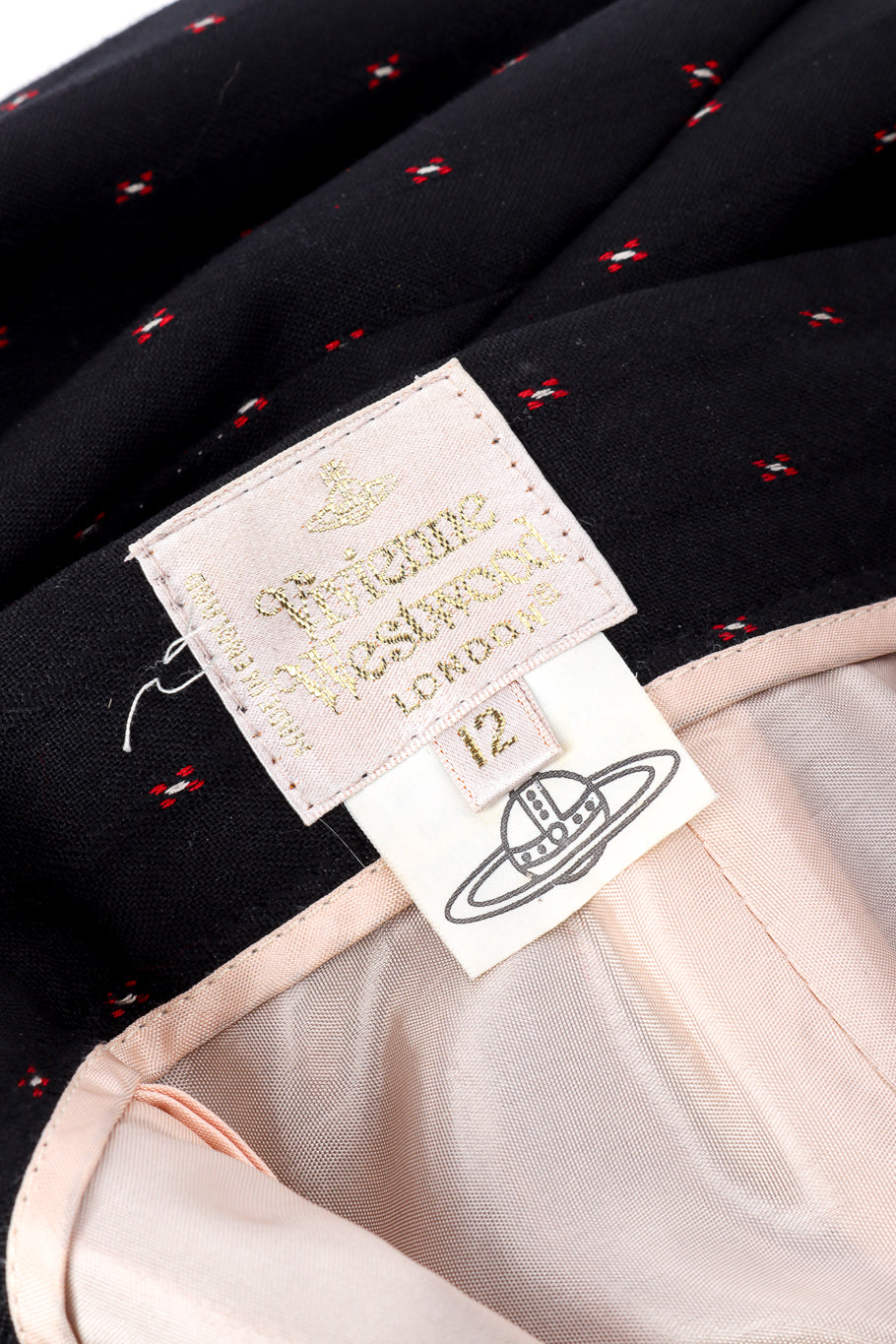 Peplum Flare Jacket & Skirt Suit by Vivienne Westwood skirt label @recessla