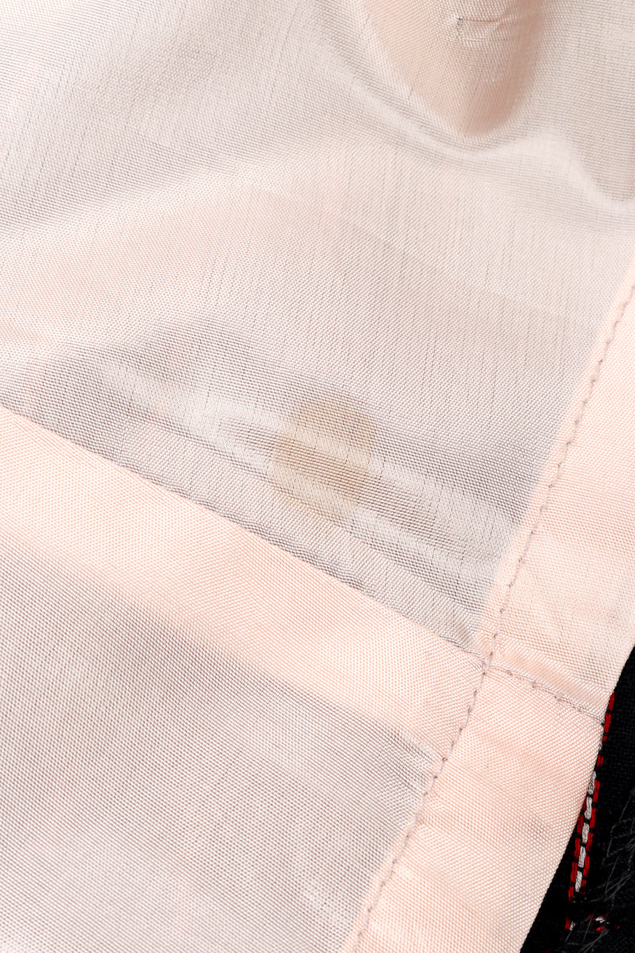 Peplum Flare Jacket & Skirt Suit by Vivienne Westwood lining stain @recessla