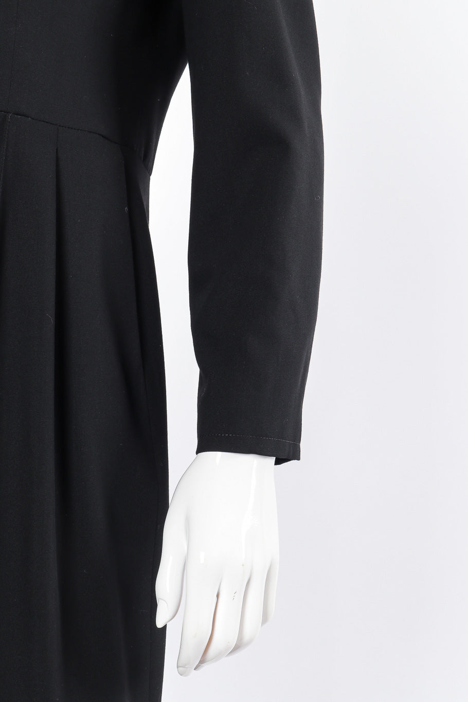 Wool pantsuit by Yves Saint Laurent Rive Gauche on mannequin sleeve @recessla