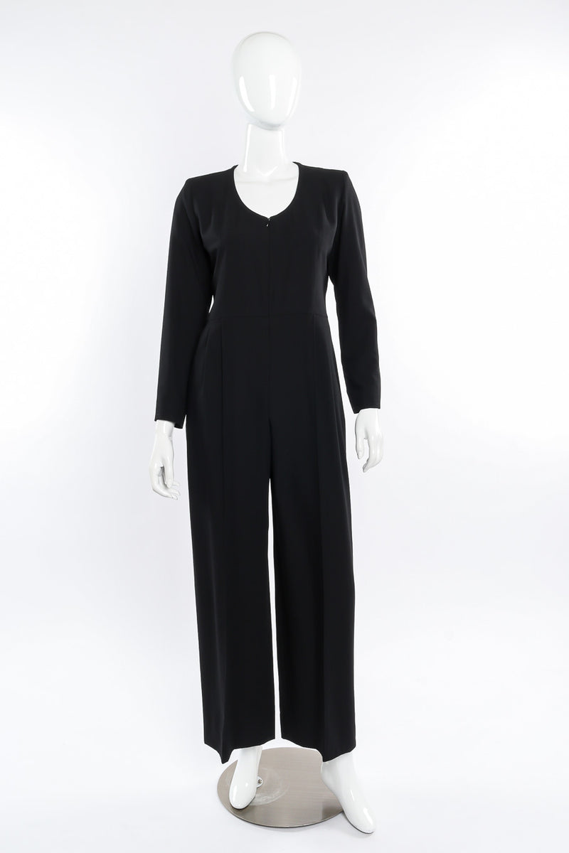 Wool pantsuit by Yves Saint Laurent Rive Gauche on mannequin @recessla