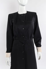 Vintage Yves Saint Laurent Collared Blazer Dress dress without collar @Recessla