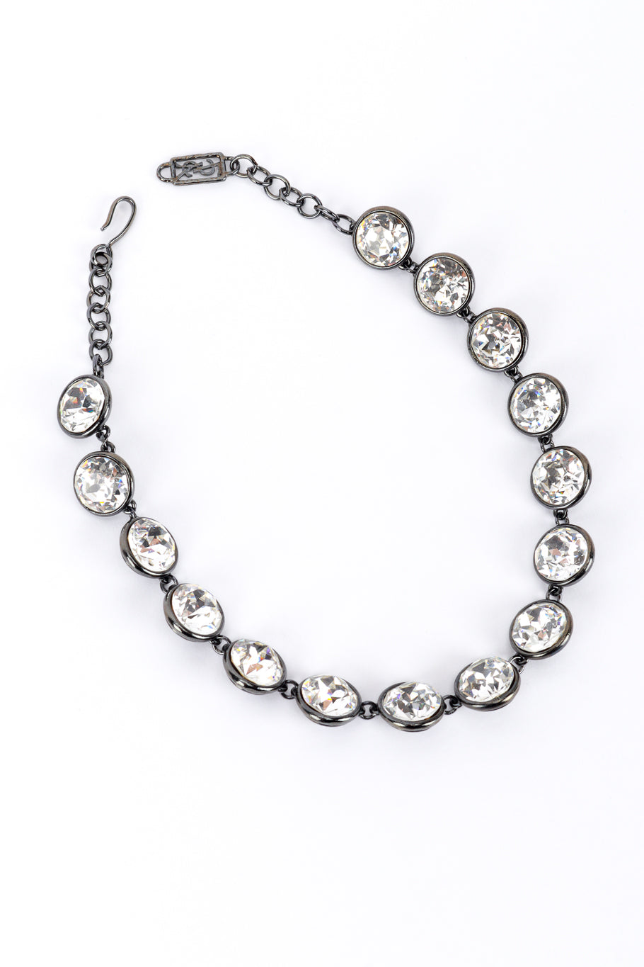 YSL Crystal Riviere Collar Necklace @RECESS LA