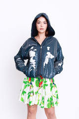 Kenzo Tropical Paradise Corset Skirt model @RECESS LA