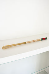 Vintage Gucci Web Stripe Leather Shoe Horn at Recess Home Los Angeles