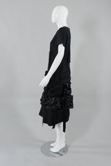 Comme des Garçons Tiered Ribbon Dress Side