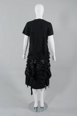 Comme des Garçons Tiered Ribbon Dress Back