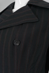 Junya Watanabe Comme des Garcons Pinstripe Back Vent Jacket