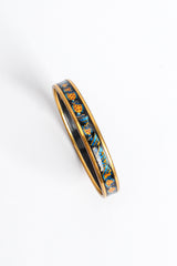 Hermés Tropical Fish Narrow Enamel Bracelet top print view @ Recess LA