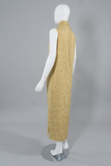 Rudi Gernreich Butter Burnour Column Dress