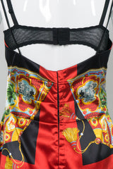 Dolce & Gabbana Chinoiserie Silk Bra Camisole Top