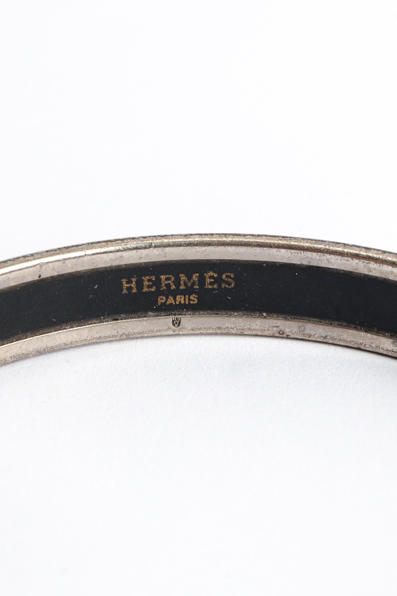 Vintage Hermés Tropical Fish Narrow Enamel Bracelet II signed @ Recess LA