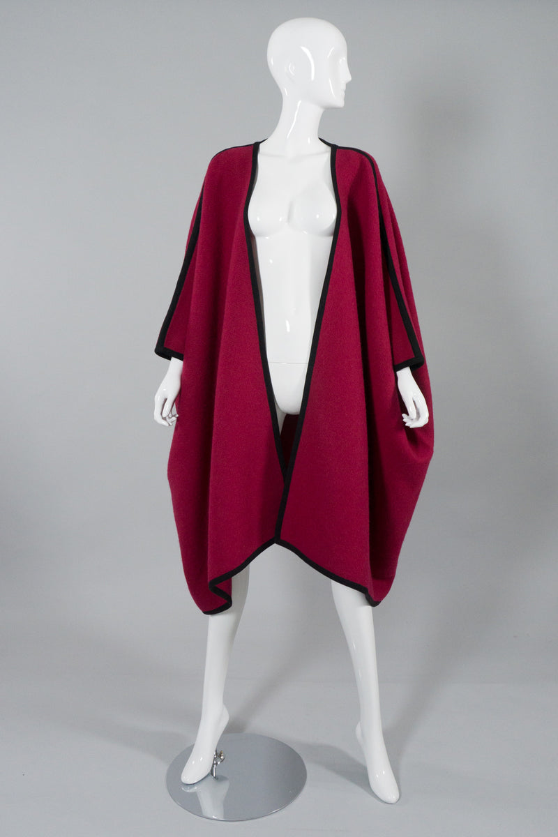 Calvin Klein Vintage Poncho Cape Coat