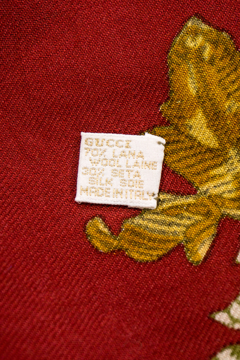 Gucci Scarf Label