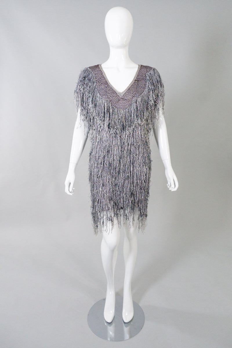 By Virginia Vintage Knit Fringe Dress Recess By Virginia Vintage Knit Fringe Dress Recess