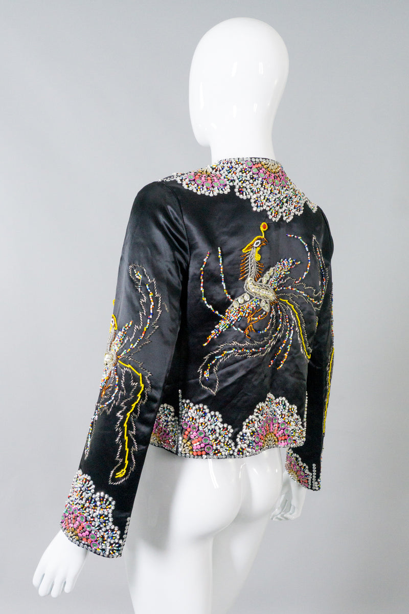 Dynasty Vintage Beaded Phoenix Jacket