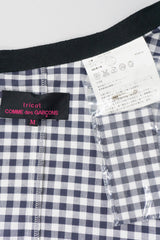 Comme Des Garcons Applique Gingham Wrap Skirt