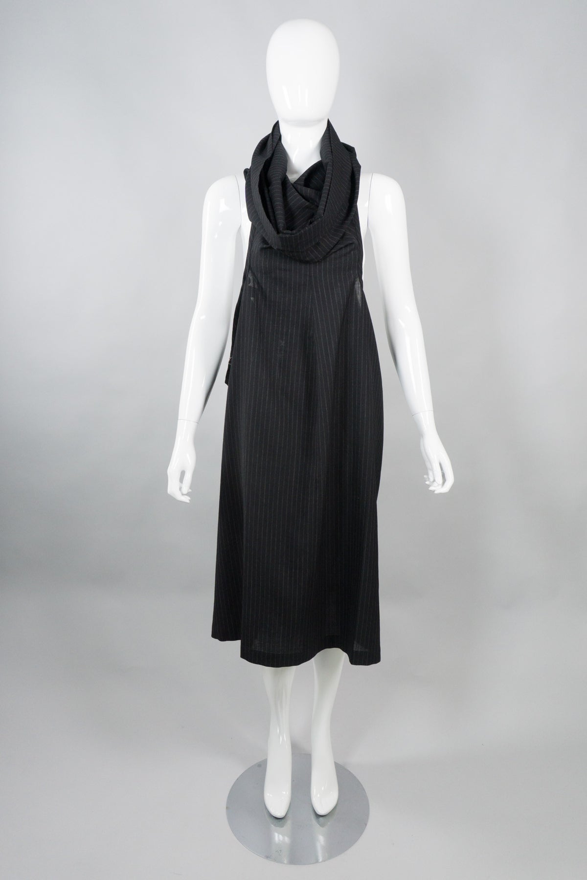Tricot Comme des Garcons Pinstripe Convertible Apron Skirt – Recess