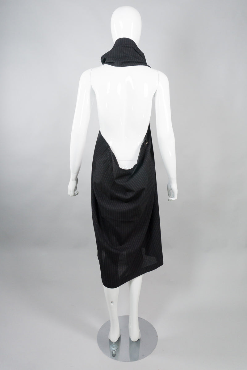 Tricot Comme des Garcons Pinstripe Convertible Apron Skirt – Recess