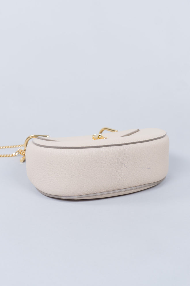 Chloe Drew Crossbody Shoulder Bag in Cement Pink