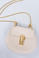 Chloe Drew Crossbody Shoulder Bag in Cement Pink