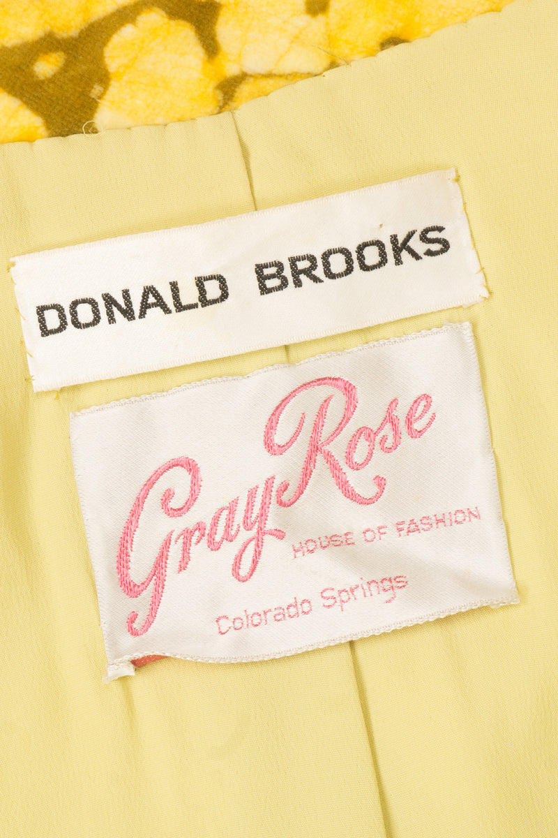 Donald Brooks Label