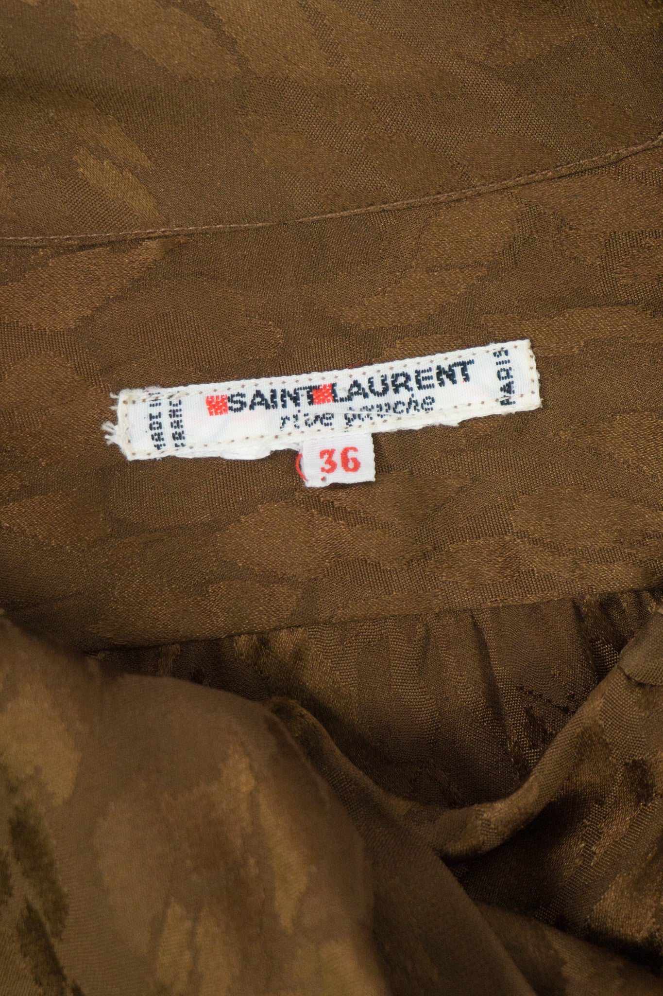 Yves Saint Laurent Rive Gauche Label