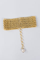 Deanna Hamro Gold Chain Mail Choker