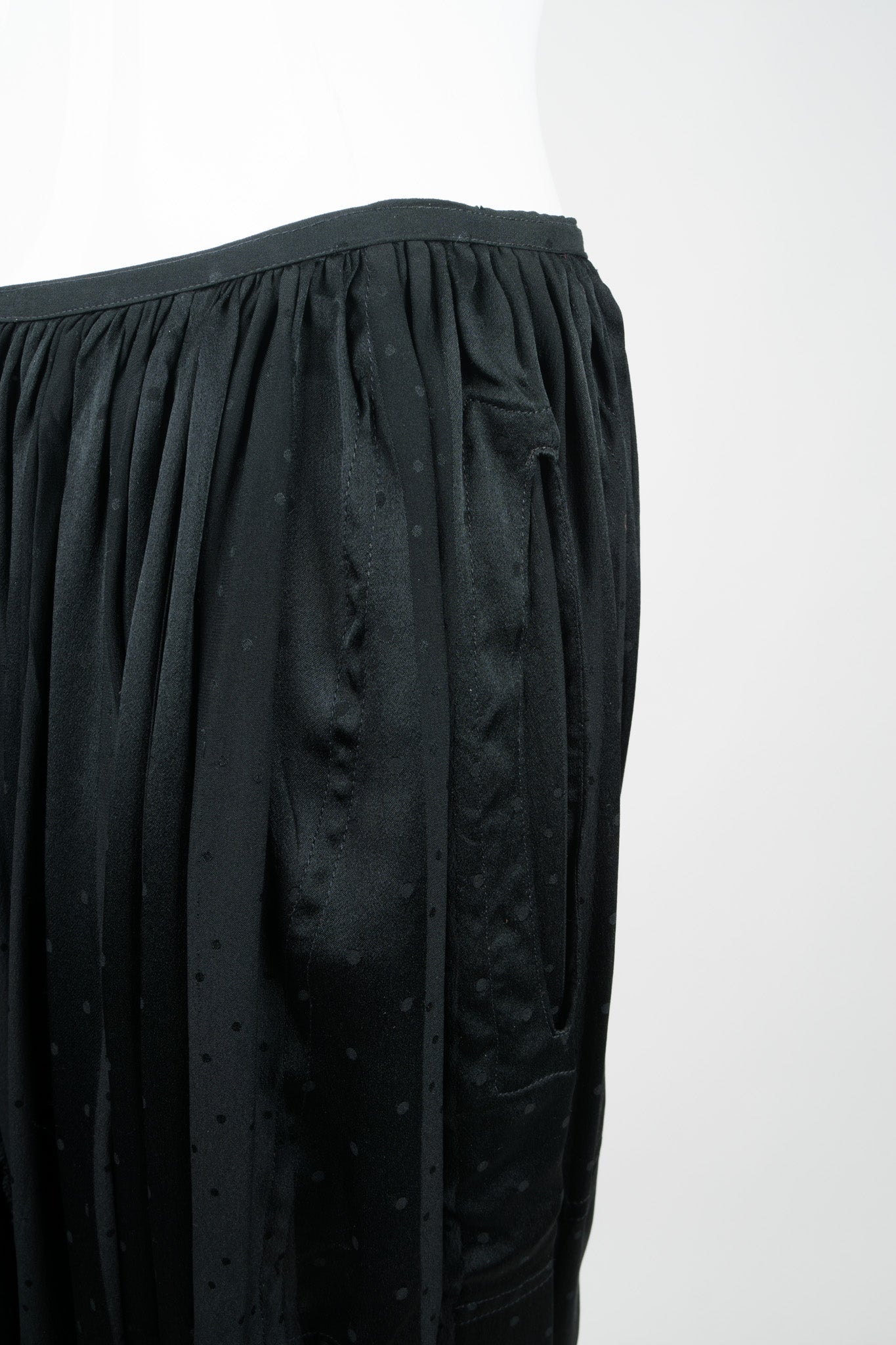Jean Paul Gaultier JPG Maille Femme Silk Cropped Harem Pant