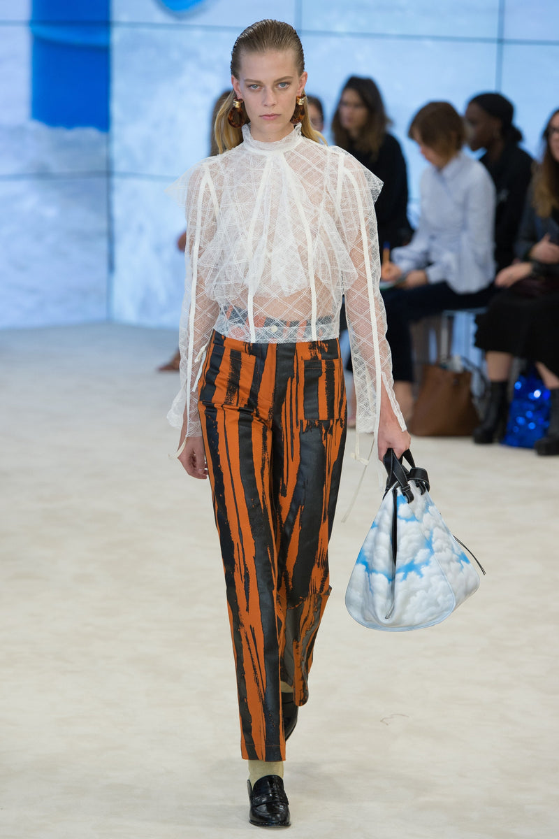 Louis Vuitton Runway SS 2020 Velvet Clutch Bag