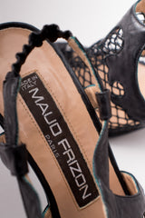 Maud Frizon Mesh Open Toe Heels