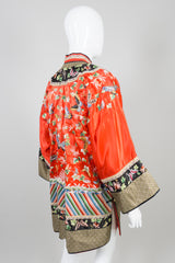 Vintage Chinese Rainbow Butterfly Embroidered Jacket