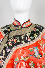 Vintage Chinese Rainbow Butterfly Embroidered Jacket