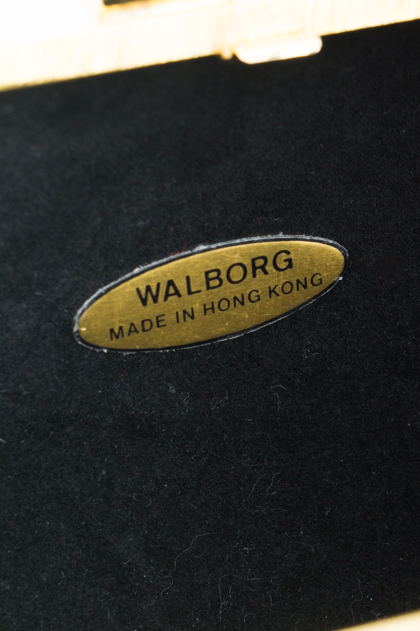Walborg Rose Gold Mirror Metal Disco Clutch Minaudiere