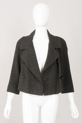 Christian Dior Vintage Boxy Tweed Jacket & Skirt Suit Set