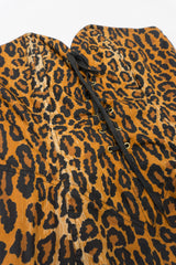 Patrick Kelly Rare Collectable Leopard Print Animal Bustier Dress