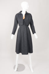 Fontana Audrey Hepburn Pleated Crop Jacket & Dress Set