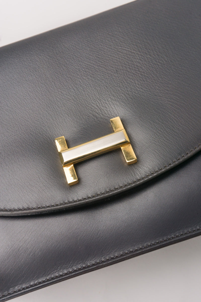 Koret H-Flap Leather Handbag