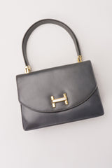 Koret H-Flap Leather Handbag