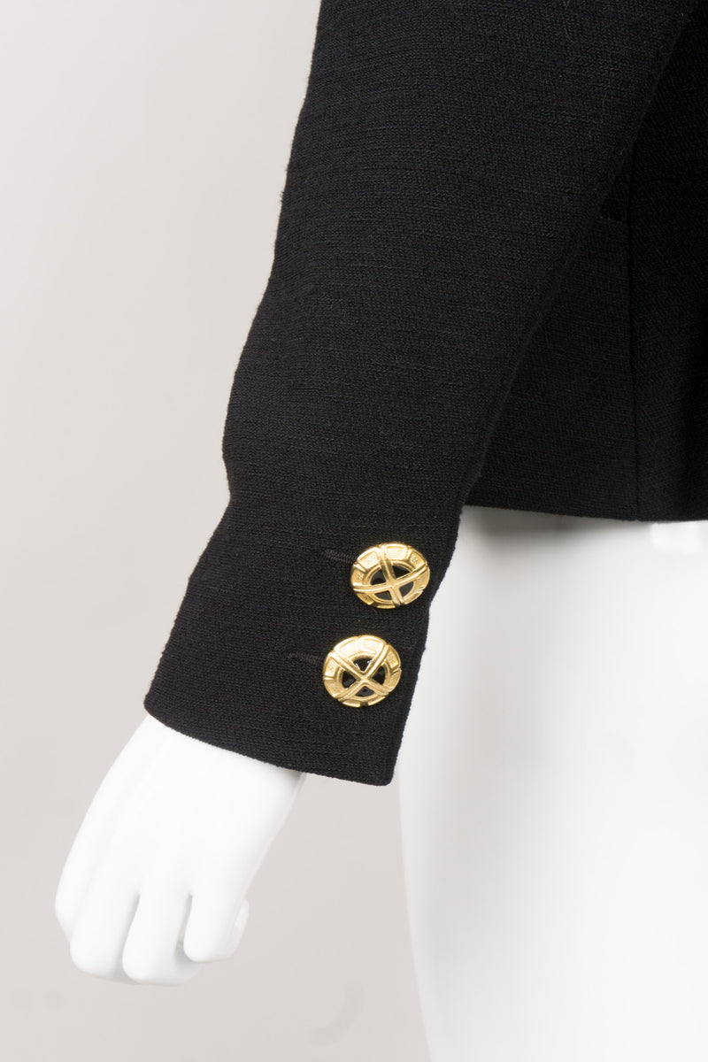 Karl Lagerfeld Vintage Pointed Collar Jacket
