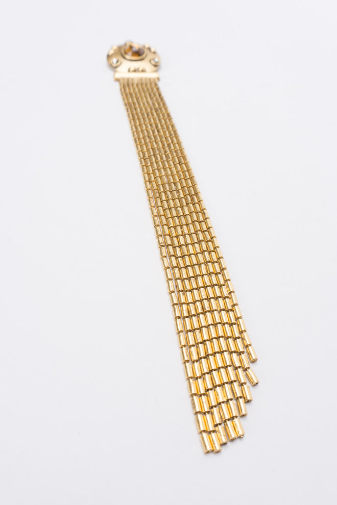 Ben Amun Vintage Flying Saucer Fringe Brooch