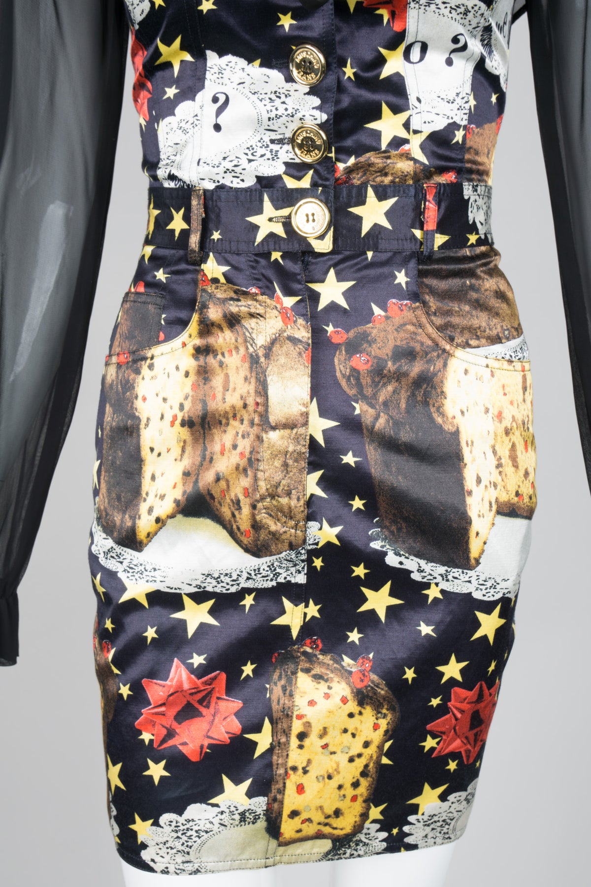 MOSCHINO cake dress ケーキ ホイップ ワンピース Moschino Cake Dress